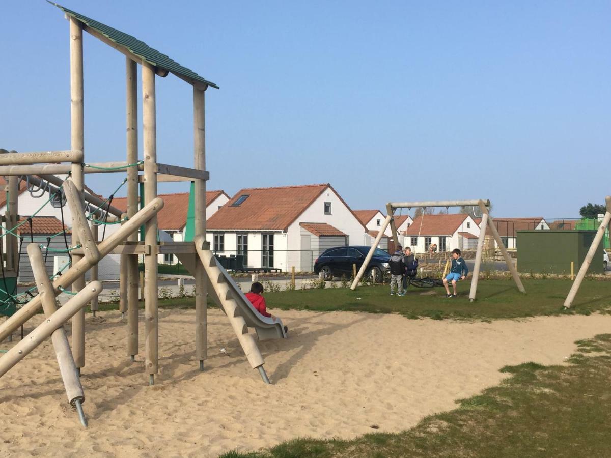 Vissershuisjes Wenduine-De Haan Esterno foto