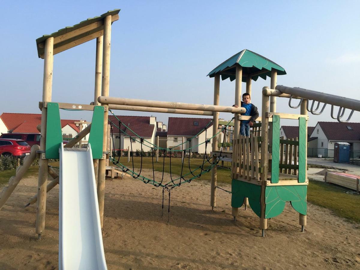 Vissershuisjes Wenduine-De Haan Esterno foto